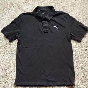 Puma Men's Polo Shirt in Black